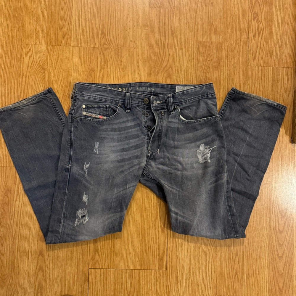 Diesel Distressed Men Jeans 32 x 32